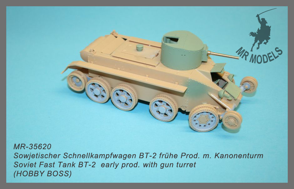 MR-35620  Sowjetischer Schnellkampfwagen BT-2 frühe Prod. m. Kanonenturm     (HOBBY BOSS)