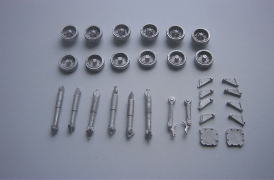 MR-35245  Rüstsatz Fahrwerk M60A1/A2/A3 Patton (Tamiya & Academy)