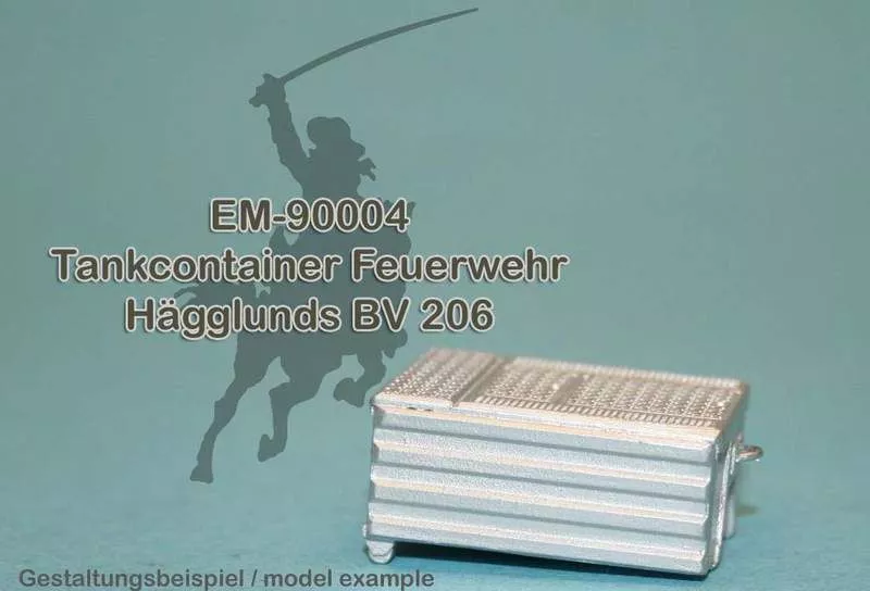 MR-90004  Tankcontainer Feuerwehr für Hägglunds BV 206