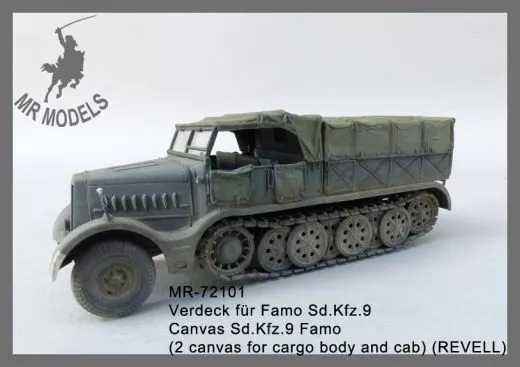 MR-72101 Planenverdeck Sd.Kfz.9 Famo (REVELL)