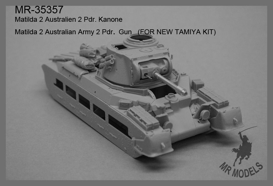 MR-35358 Matilda 2 Australische Armee mit 3inch Close Support