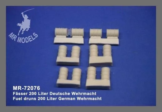 MR-72076 Fässer 200 Liter Deutsche Wehrmacht