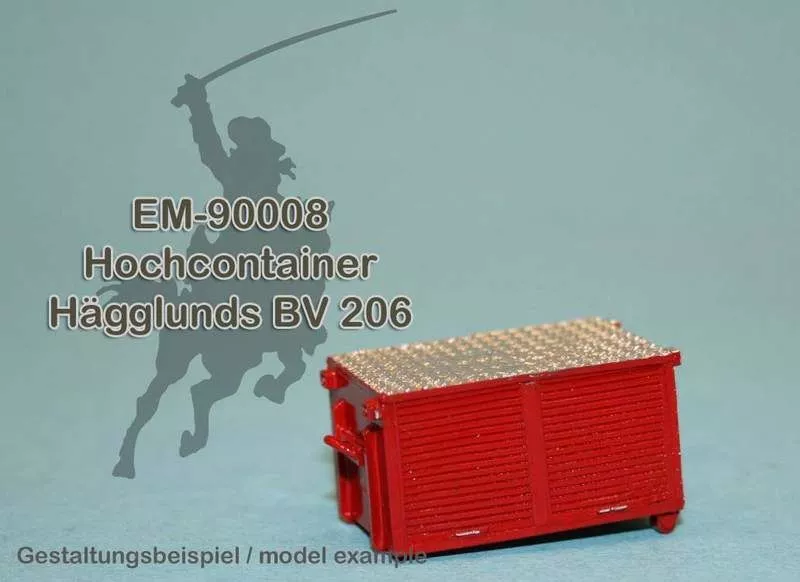 MR-90008 Hochcontainer für Hägglunds BV 206
