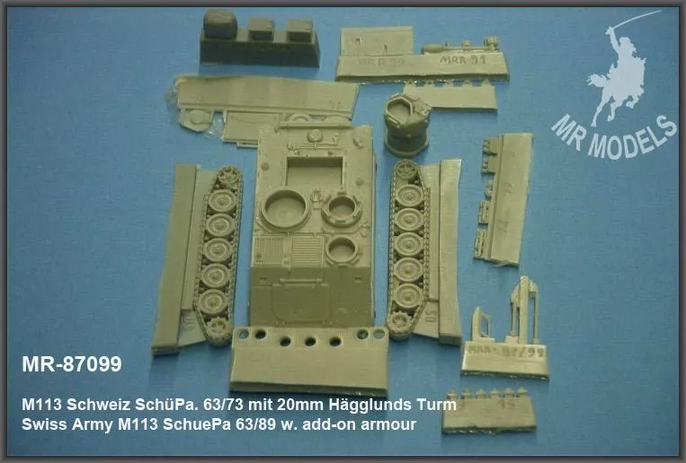 MR-87099  M113 Schweiz Schützenpanzer 63/73 mit 20mm Hägglunds Turm