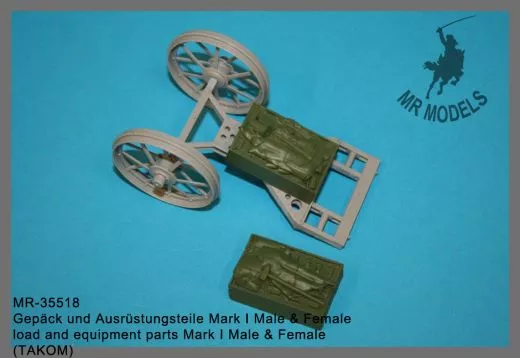 MR-35518 Gepäck und Ausrüstungsteile Mark I Male & Female     (TAKOM)
