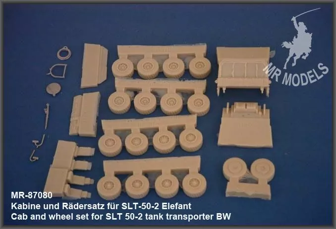 MR-87080  SLT-50-2 Elefant -  Kabine und Rüdersatz