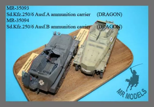 MR-35094  Sd.Kfz.250/6 Ausf. B  Munitionspanzerwagen