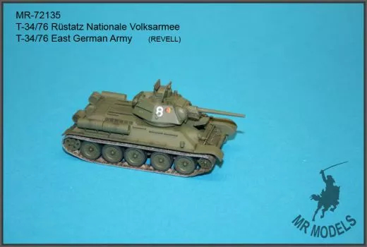 MR-72135 T-34/76 Rüstatz Nationale Volksarmee   (REVELL)
