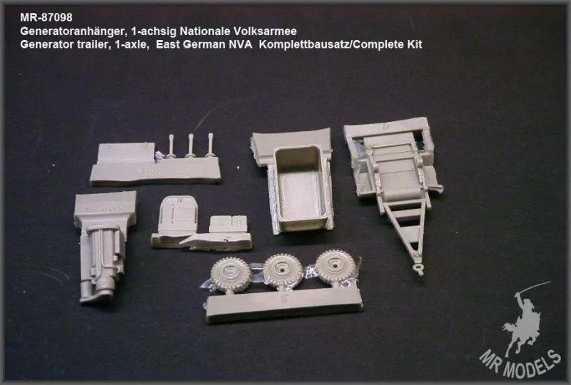 MR-87098 Generatoranhänger, 1-achsig NVA