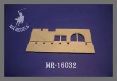MR-16032 Zusatzpanzerung KW-1, Mod. 1941, Fahrerfront  1:16