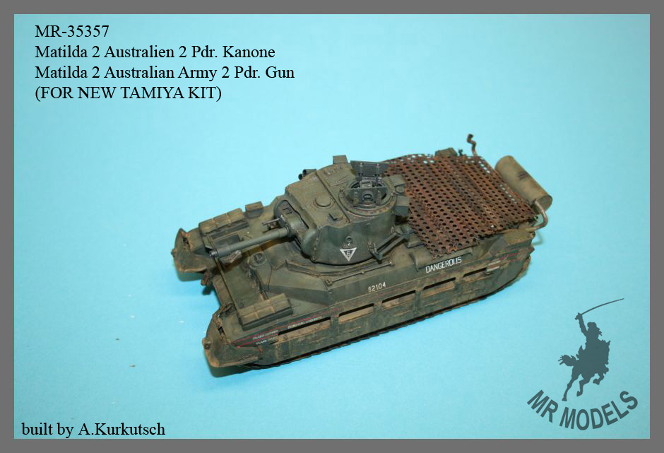 MR-35357 Matilda 2 Australische Armee mit 2 Pdr. (40mm) Kanone 