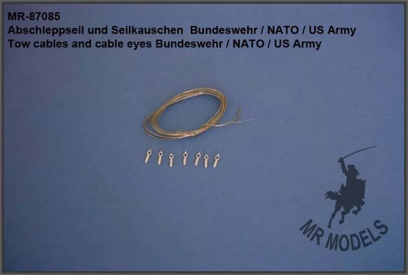 MR-87085 Abschleppseil und Seilkauschen BW / NATO / US Army