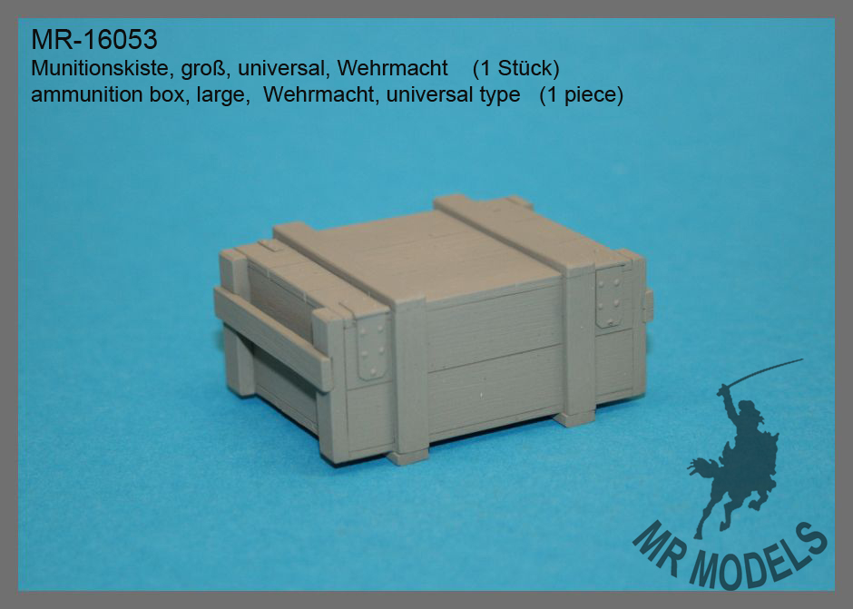 MR-16053  Munitionskiste, groß, Wehrmacht  (1 Stück)