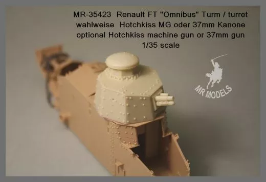 MR-35423 Renault Ft 17 "Omnibus Turm"