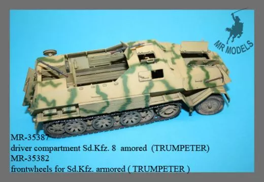  MR-35387  Fahrerraum Update für Sd.Kfz. 8 (TRUMPETER)