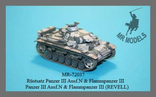 MR-72037 Rüstsatz Panzer III Ausf.N / Flammpanzer III