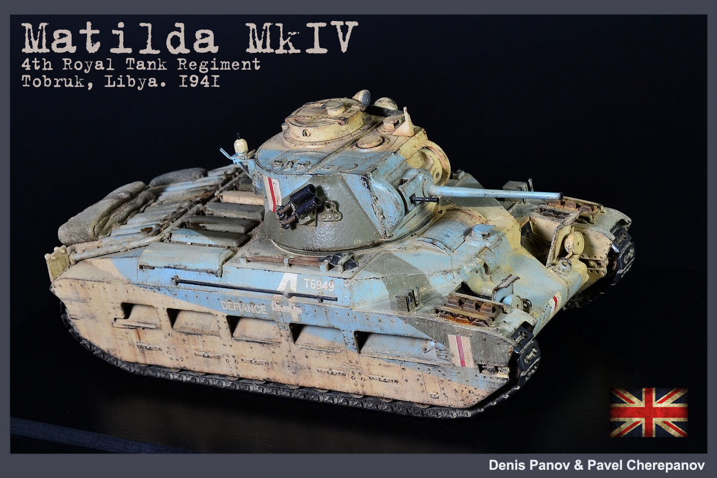 MR - 35353 Matilda Mk.II / III Nordafrika 2 Pdr. Kanone