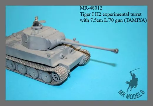 MR-48012  Tiger I H2 Turm mit 7,5cm Kwk