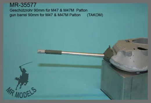 MR-35577  Geschützrohr 90mm für M47 & M47M  Patton